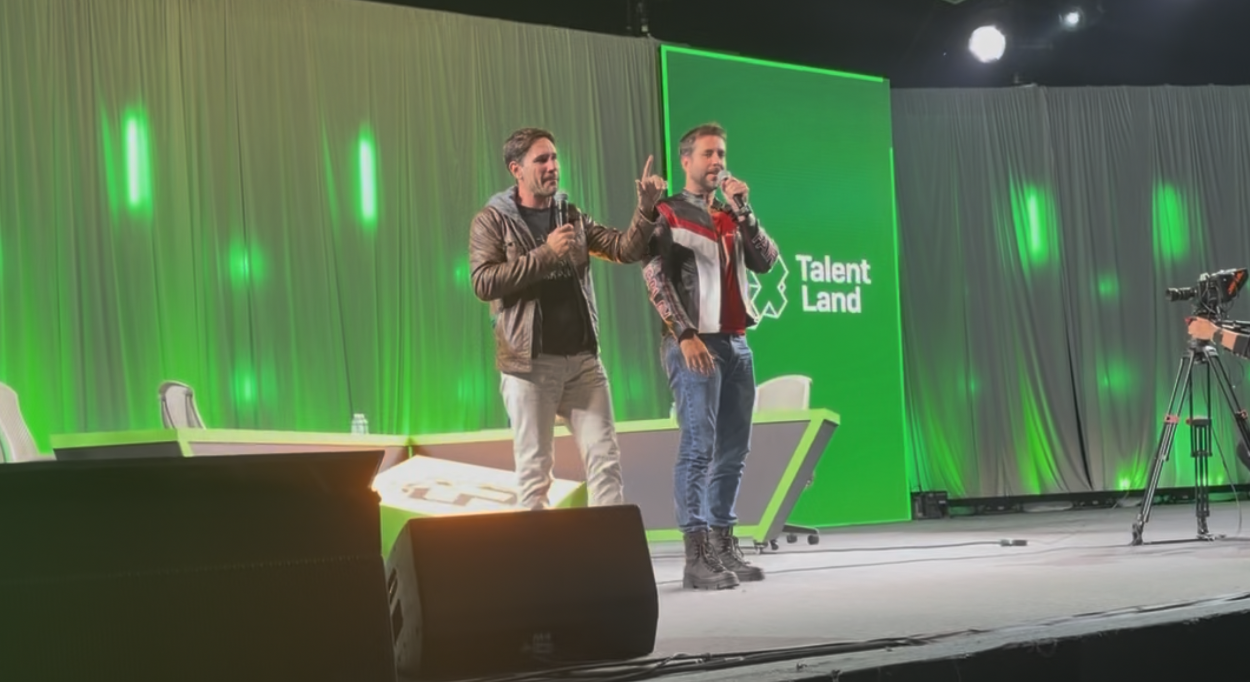Jordi Wild en el escenario de Talent Land
